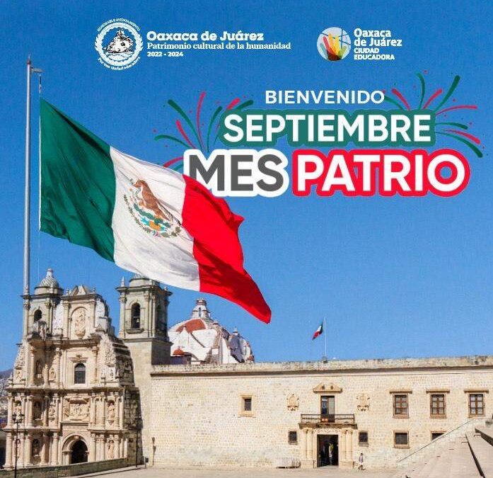 Declara Cabildo “Septiembre mes patrio” en Oaxaca de Juárez