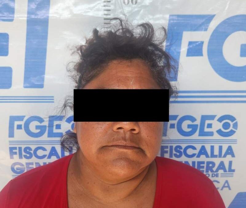 Ejecuta Fiscalía de Oaxaca orden de aprehensión contra una mujer por homicidio cometido en la región del Istmo