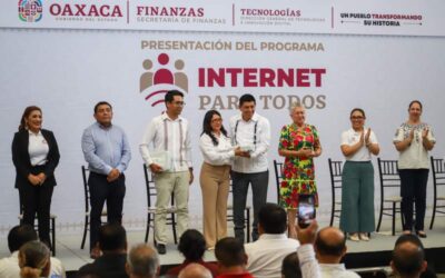 Gobierno de Oaxaca pone en marcha Internet para todos, programa que beneficiará a más 102 mil habitantes