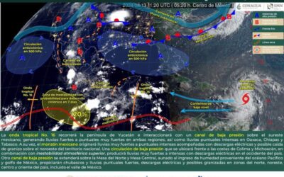 Lluvias, aguaceros y tormentas en la mayor parte de Oaxaca: Protección Civil