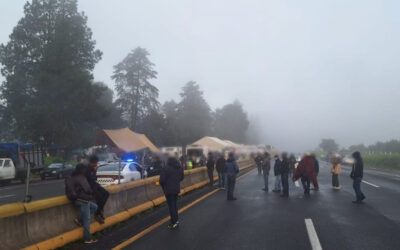 México-Puebla y Arco Norte amanecen con bloqueo; van más de 12 horas de cierre vial