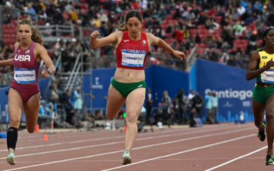 París 2024: Cecilia Tamayo finaliza en el último lugar de su grupo en los 200m planos