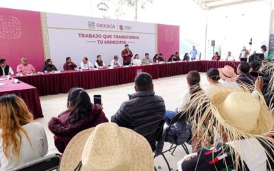 San Cristóbal Amoltepec mejorará su destino con la estrategia Trabajo que Transforma tu Municipio