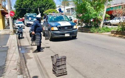 Se consolida “Operativo Barredora”, retira objetos que apartan la vía pública