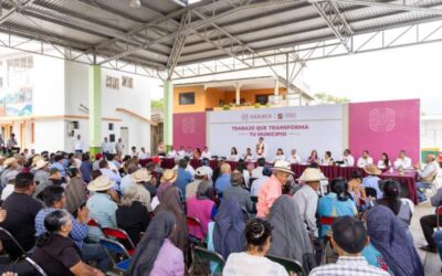 Yogana es partícipe de la Primavera Oaxaqueña con inversiones en obras públicas