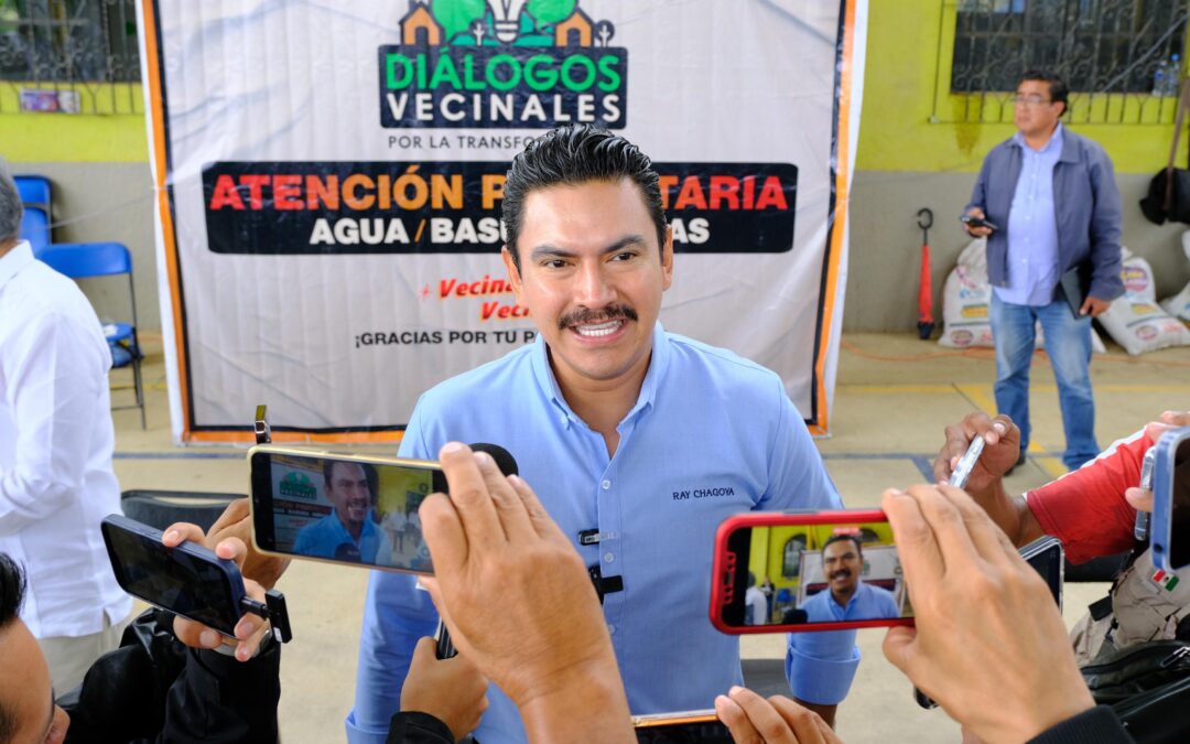 Presidente Electo Ray Chagoya Inicia Diálogos Vecinales por la Transformación en la colonia Los Ángeles