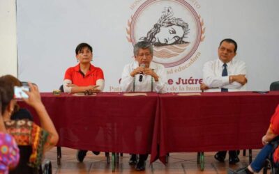 Anuncia Martínez Neri acuerdo con jubilados y pensionados del Ayuntamiento de Oaxaca de Juárez