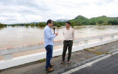 En trabajo coordinado atiende Gobierno de Oaxaca afectaciones por el huracán “John”