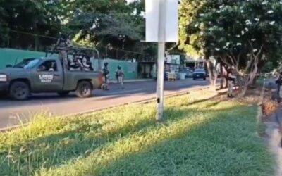 Enfrentamiento entre militares y civiles armados en Culiacán deja un soldado herido