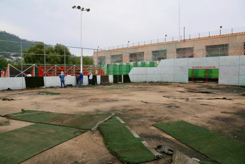 Las canchas del ITO tendrán nueva vida a través de Obras Primavera