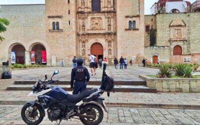 Mantiene Policía de Oaxaca de Juárez proximidad social mediante operativos de disuasión y prevención