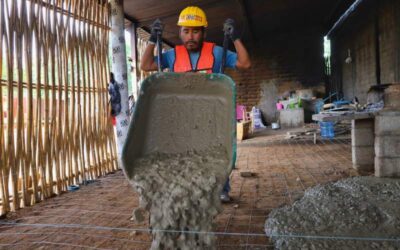 Más Viviendas Primavera con pisos firmes en la localidad de Santa Catarina Quiané