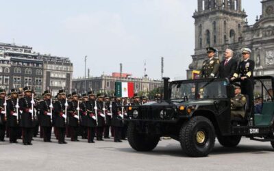 Preside AMLO su último Desfile Militar