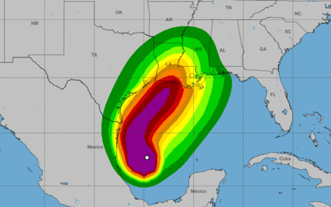 Se forma la tormenta tropical “Francine” en el Golfo de México