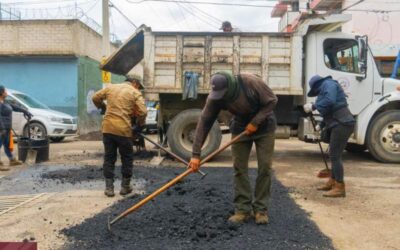 Trabajo de bacheo no se detiene, 4 cuadrillas laboran permanentemente: Neri