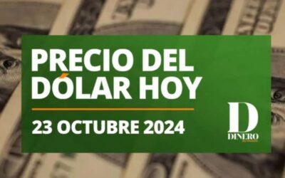 Precio del dólar hoy miércoles 23 de octubre de 2024; peso supera los $20