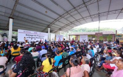 Avanza entrega de Programas a Grupos Prioritarios en el Istmo de Tehuantepec