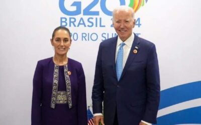 Biden y Sheinbaum se comprometen a mantener cooperación en migración y combate al narco