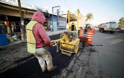 Con Obras Primavera, Gobierno de Oaxaca renueva vialidades para un tránsito seguro