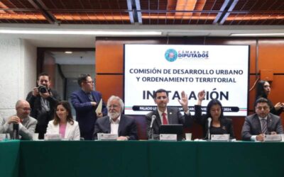 En la Cámara de Diputados declaran instalada la Comisión de Desarrollo Urbano y Ordenamiento Territorial