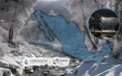 Frente frío 11 se extienda en el norte y noroeste de México; lluvias, heladas y vientos fuertes se esperan hoy martes 26 de noviembre en estas regiones