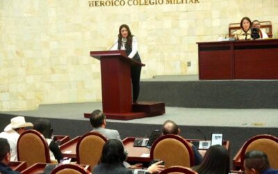 Liz Concha presenta iniciativa para fortalecer los Derechos de las Mujeres y Garantizar su protección en Oaxaca.