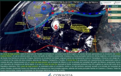 Se pronostican lluvias dispersas en algunas regiones de Oaxaca para este sábado