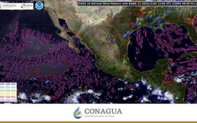 Se pronostican lluvias muy fuertes en regiones de Chiapas y Oaxaca, y fuertes en zonas de Guerrero, Nuevo León y Tamaulipas