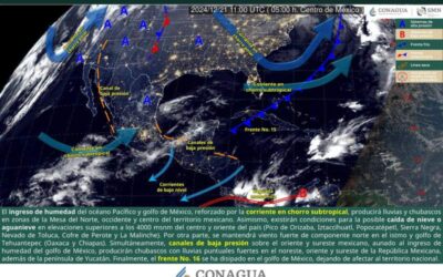 Ambiente frío y lluvias aisladas se prevén para este fin de semana en Oaxaca