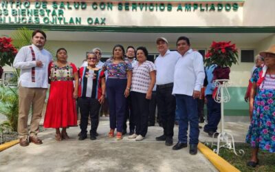 Con inversión histórica en salud, inauguran rehabilitación del CESSA de San Lucas Ojitlán