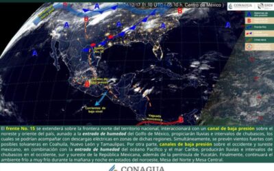 Continuará el tiempo estable y ambiente frío en Oaxaca este martes