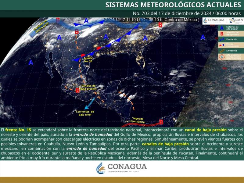 Continuará el tiempo estable y ambiente frío en Oaxaca este martes