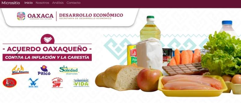 Habilita Sedeco micrositio para consultar precios y tendencias de la canasta básica