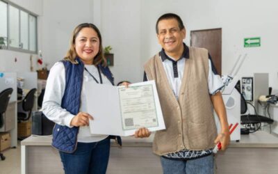 Imprime Registro Civil de Oaxaca actas en Sistema Braille