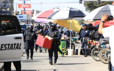 Participa Policía Municipal capitalina en operativo conjunto contra pirotecnia. Aseguran corporaciones policiales 50 kilogramos de pirotecnia en la capital