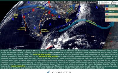 Persistirán condiciones invernales en Oaxaca para este inicio de semana