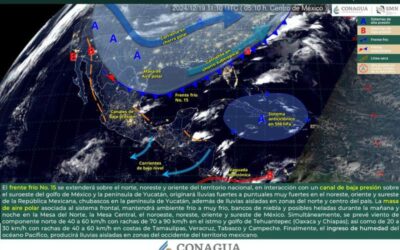 Pronostican lluvias y descenso en la temperatura en varias regiones de Oaxaca