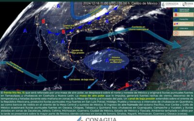 Pronostican posibles lluvias para jueves en Oaxaca por frente frío 15