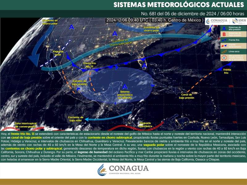 Se prevé ambiente estable para este viernes en Oaxaca