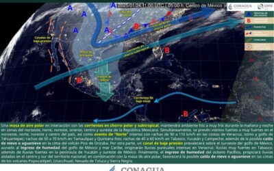 Continuará ambiente frío en la entidad, se prevé lluvias en algunas regiones