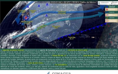 Frente frío número 21 mantendrá lluvias y bajas temperaturas en Oaxaca