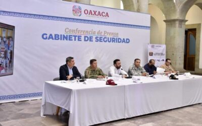 Informa SSPC resultados de trabajos coordinados para la construcción de entornos pacíficos en Oaxaca