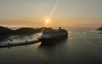 Llega primer crucero del 2025 a Huatulco