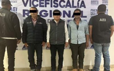 Obtiene Fiscalía de Oaxaca vinculación a proceso y prisión preventiva contra tres personas originarias de San Pedro Ocotepec Mixe, por el delito de homicidio