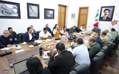 Participa Ray Chagoya en la Mesa de Seguridad convocada por el Gobierno Estatal