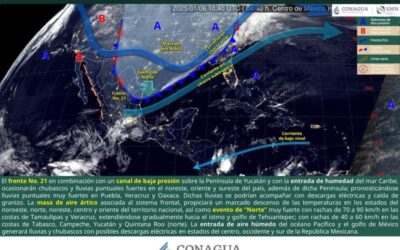 Se prevén condiciones inestables para este inicio de semana en Oaxaca