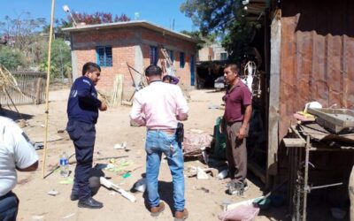 Atiende Protección Civil explosión en cohetería de Ejutla de Crespo