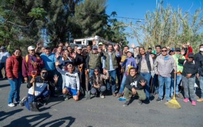 Vecinas y vecinos de Cinco Señores transforman su entorno a través del tequio