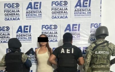 Fiscalía de Oaxaca aprehende a expresidenta de Santa María Huazolotitlán, por Tráfico de Concesiones y Permisos del Servicio Público de Transporte