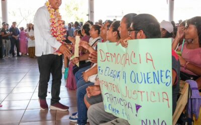 Nino Morales llama al pueblo a decidir el futuro de la justicia en México
